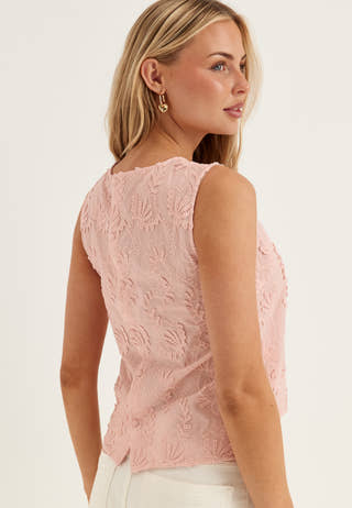 Objmya S/L RE O-NECK TOP