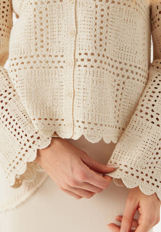 OBJORELLA L/S KNIT CARDIGAN