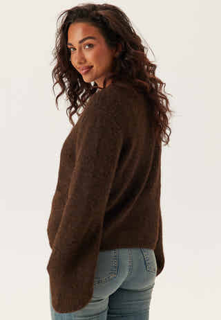 Objsaggia Re L/S KNIT CARDIGAN