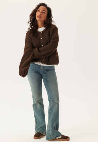 Objsaggia Re L/S KNIT CARDIGAN