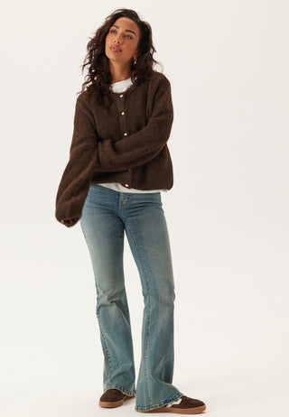 Objsaggia Re L/S KNIT CARDIGAN