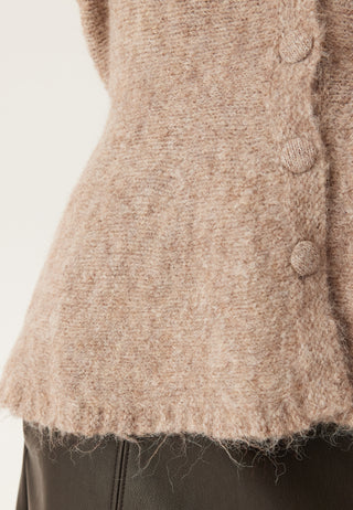 Objsaggia Re Ls Peplum Knit Ca