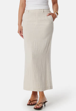 Objsanne re Mid Waist ankle skirt