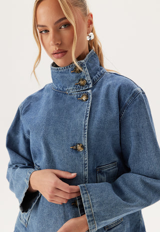 Objtilla Gro L/S LO DENIM JACKET