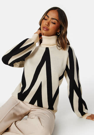 Ray L/S KNit Rollneck Pullover