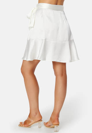 Sateen MW Mini Skirt