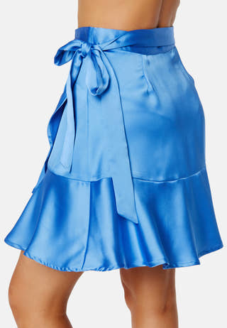 Sateen MW Mini Skirt