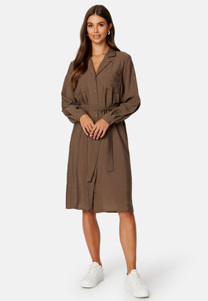Seline L/S Shirt Dress