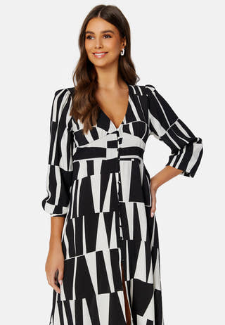 Taro L/S Long Dress
