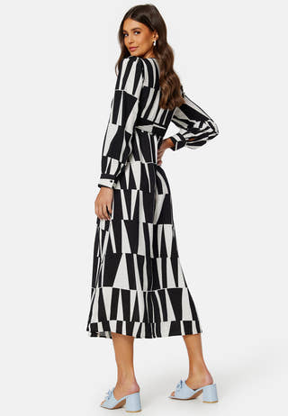 Taro L/S Long Dress