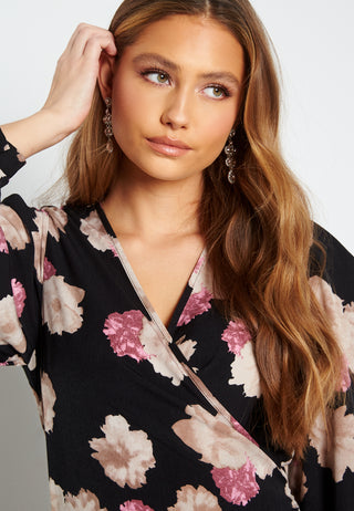 Vanessa L/S Wrap Dress