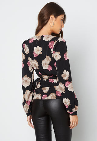 Vanessa L/S Wrap Top