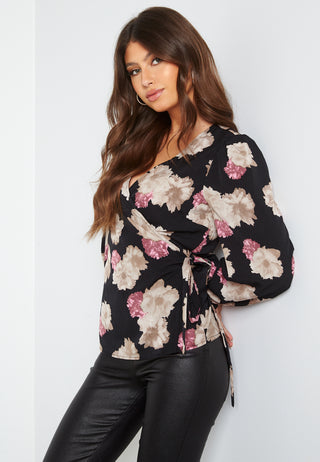 Vanessa L/S Wrap Top