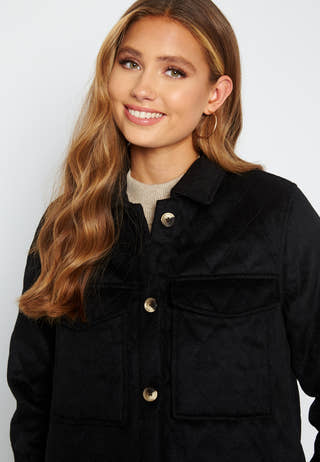 Vera owen long quilt jacket