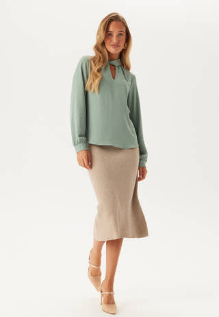 Visurashil High Neck L/S TOP T