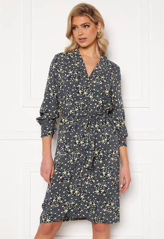 Fiona L/S Short Dress