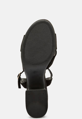 Alba-1 PU Heeled Sandal