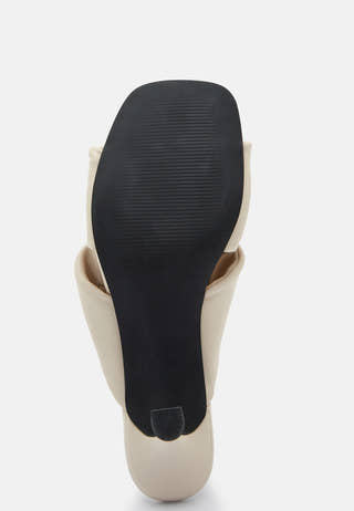 Alyssa PU Twisted Sandal