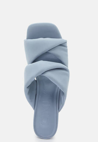 Alyssa PU Twisted Sandal