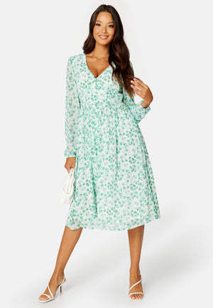 Amanda L/S Midi Dress
