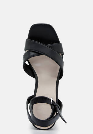 Autum PU Heeled Sandal