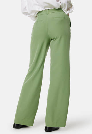 Berry High Waist Wide Pant