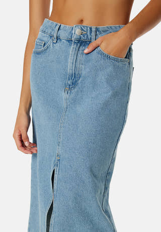 Onlbianca Midi Skirt Denim