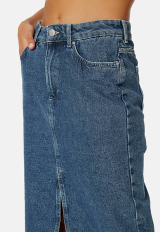 Onlbianca Midi Skirt Denim