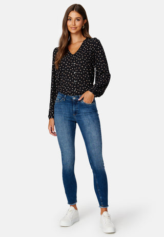 Onlblush Mid Ankle Raw Denim