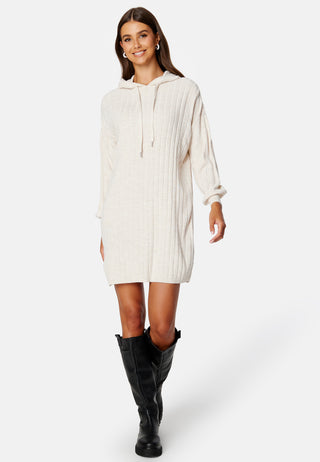 Carey L/S Long Hood Dress