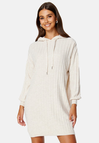Carey L/S Long Hood Dress