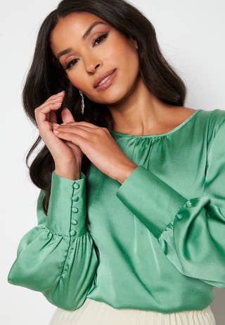 Carli LS O-neck Blouse
