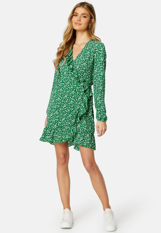 Carly L/S Wrap Dress