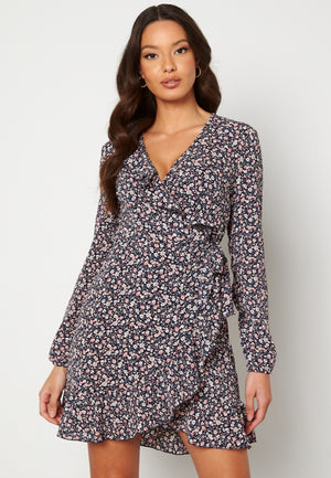 Carly L/S Wrap Dress
