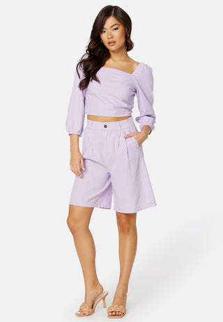 Caro 3/4 Balloon Linen Blend Top