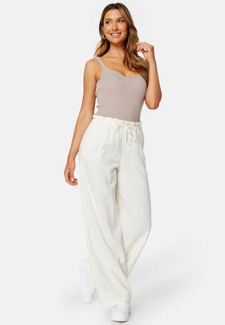 Onlcaro Wide Linen Bl Pant