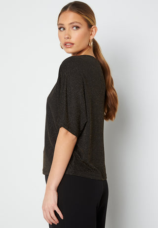 Carolla Loose Glitter Top