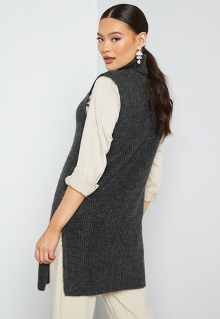 Cora Long Rollneck Vest