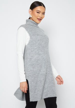 Cora Long Rollneck Vest