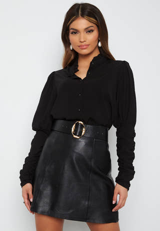Cute L/S Rouching Shirt
