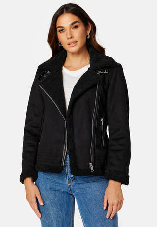 Diana Bonded Aviator Jacket