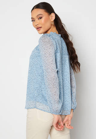 Ditsy L/S Blouse