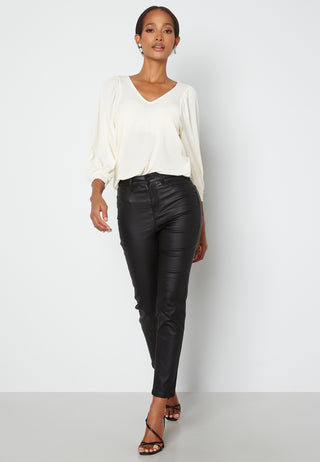 Emily-Nya HW Coated Ankle Pant