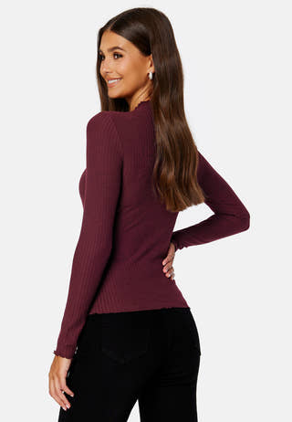Onlemma L/S High Neck Top