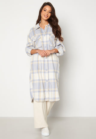 Houston Check Long Shaket