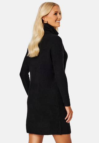 Jana L/S Cowlnck Dress