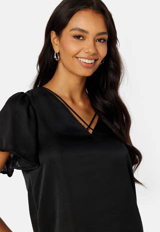 Jane SS V-Neck Top