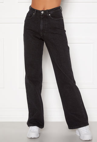 Juicy HW Black Wide Leg Jeans