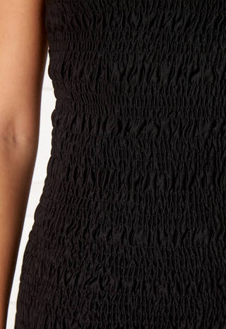 kaja mini dress Only – Kaja S/L Smock Dress – Dresses – Black