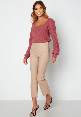 Karinna L/S Squareneck Pullover